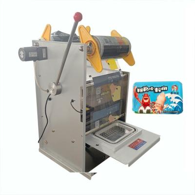 China Automatic Fast Food Meal Lunch Box Sealing Packing Machine for sale