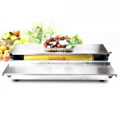 China Food Food Sealing Machines Packaging Cling Film Tray Wrapping Machine for sale