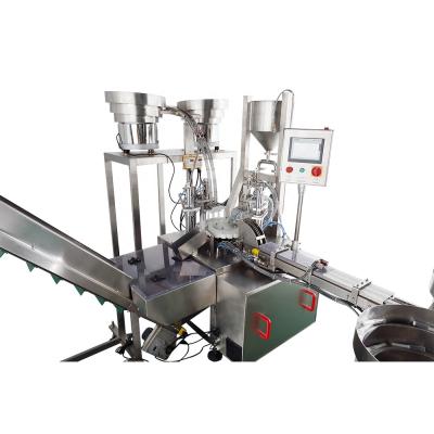 China Hotels 1300-1600 bottles/hour new high efficiency gel paste adhesive filling machine for sale