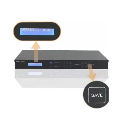 China High quality remote ront buttons FIXED I/O matrix changer V1018 by RS232 4K2K 4x4 HDMI control for sale