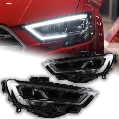 China Car Lights For Audi A3 2018 2019 2020 2017 Headlight Projector Lens A3 Sportback Automotive Accessories (8VA Drl Headlights Signal Lamp LED for sale