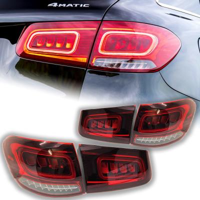 China Car Lights For Benz GLC250 LED GLC300 GLC350 X253 Tail Lamp Dynamic Signal Tail Light Drl Stop Brake Automotive Rear Animation GLC300 for sale