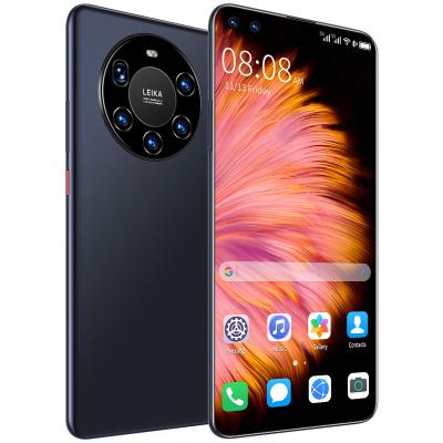 China Hot Selling 3G Mate 40 Pro+ Face Fingerprint Open Full Display Android Mobile Phone 10.0 Smart Mobile Phone for sale