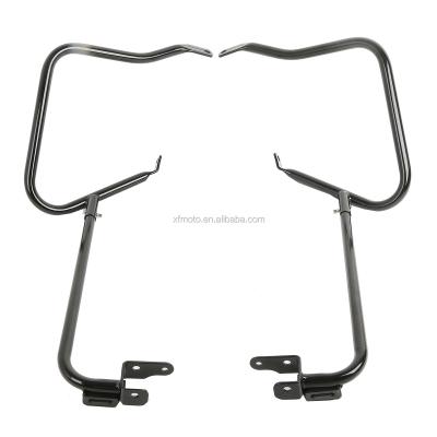 China TCMT XF2906215-B Saddlebag Bracket Steel Guard Bar Set Fit For FLHX FLHXS FLRTX Touring Glide 14 for sale