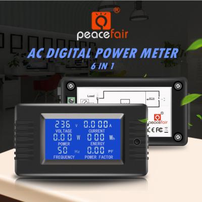 China 80 LCD van de het Voltagemeter van ~ 260V AC Digitale Vertoningsce/FCC Te koop