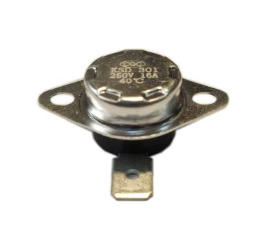 China KSD301-BF2-TB automatischer KSD301 Thermostat einzelner Pole - sondern Sie Wurfs-Höhe 12.4mm aus zu verkaufen