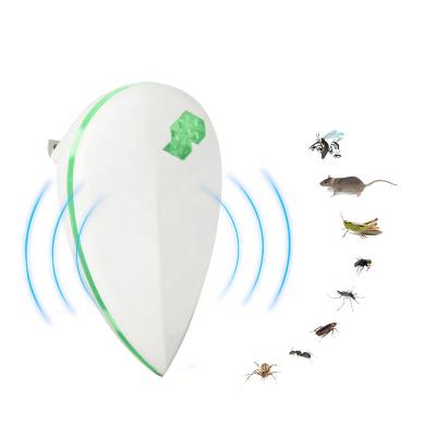 China Factory Viable Quality SJZ Sonic Mosquito Cockroach Spider Rat Fly Reflector Electronic Powered Pest Repeller for sale