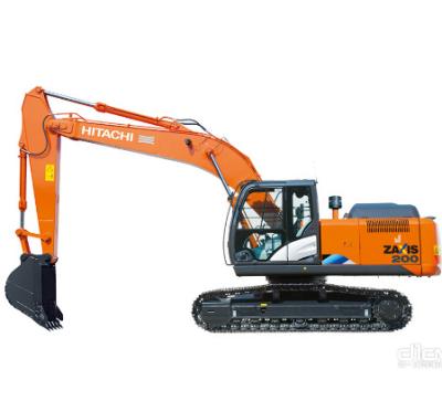 China Hitachi ZX200 Japan made earth-moving shovel price , 20 ton Hitachi Zaxis 200 crawler digger in China 0.8mÂ³ for sale