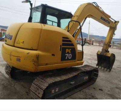 China High Quality Short Working Time KOMATSU PC70 Excavator Used Engineing Construction Machine KOMATSU PC70 0.35mÂ³ for sale