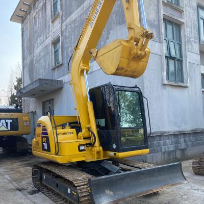 China Crawler excavator Used komatsu PC70-8/ second-hand Japan construction machine PC 70-8 0.35mÂ³ for sale