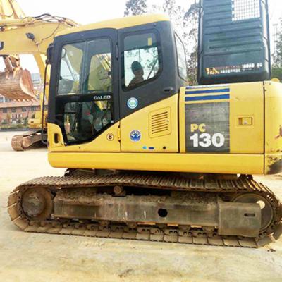 China Original 13 Ton Komatsu Excavator Second-hand Komatsu PC130 Used Japan Made Komatsu Used Excavator 0.53mÂ³ for sale