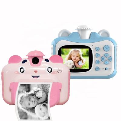 China Cartoon Printing Camera For Girls Toys Digital Camera Gifts Paper Toys 1080p HD Mini Camera With Thermal Photo Of Babies Boy for sale