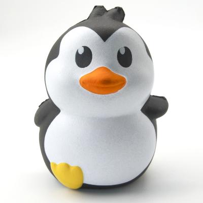 China PU Foam Penguin Patch Bands Crush Stress Balls for sale