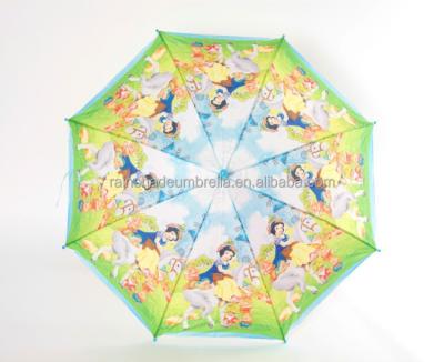 China Hot-trasfer Minimalist Kids Printed Umbrella With Customer Design Kids Umbrellas for sale