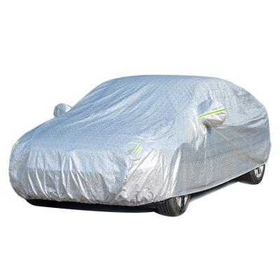 China UV-Protected Car Cover Four-Weather Aluminum Film Protects Universal Fit Best Compact Car Carcovers Hood Custom Car Cover for sale