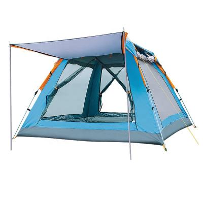 China Diagonal Bracing Type 5-8 People Automatic Pop Up Outdoor Large Camping Tent for sale