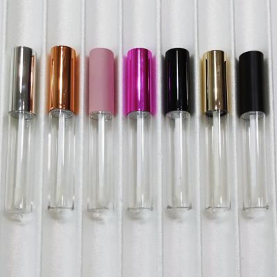 China Large Essential Oil Capacity Lip Gloss Tubes 10ml Lip Gloss Tube 10ml Gold Lip Gloss Containers Empty Matte Tube 10ml Packaging for sale