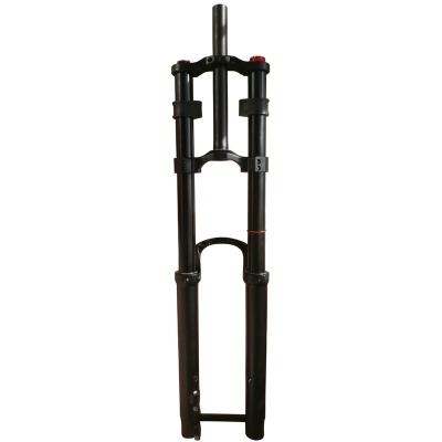 China Mountain Bikes Dual Crown 27.5 Inch Mountain Bike Air Suspension Fork MTB Bicycle Mountain Bike Fork for sale