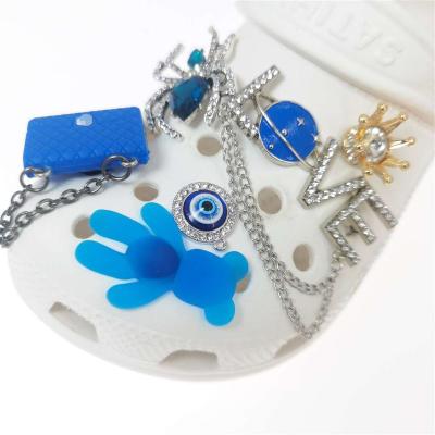 China Designer Charm New Product High-end PVC Bag Shoe Decoration Accessories Suitable For Shoe Buckles for sale