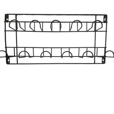 China Factory Supply Single Sided Wall Mounted Metal Racks Shelf For Display Storage for sale