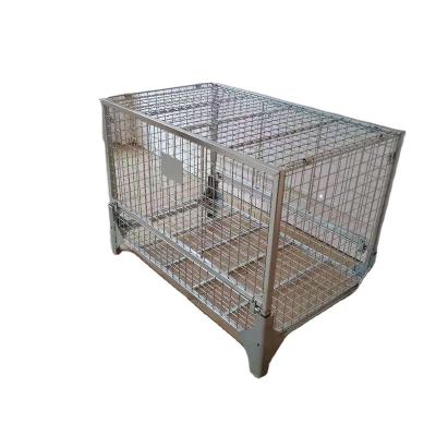 China High Quality Factory Wholesale Folding Roll Cages Warehouse Steel Material Durable Cages for sale