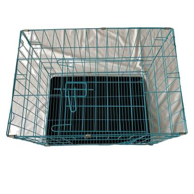 China Breathable Collapsible Wire Mesh Pet Cage Powder Coating For Professional Dog Production Pet Cage for sale