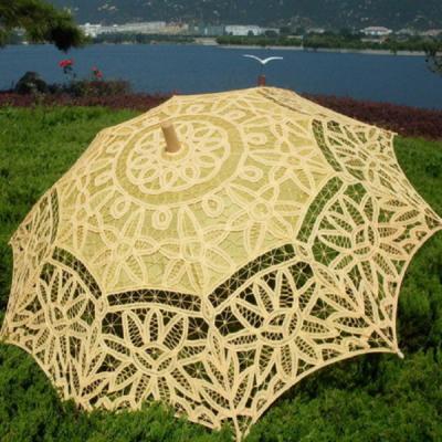 中国 日よけLace Wedding Parasol Umbrella 42cm Decorative Multicolor 販売のため