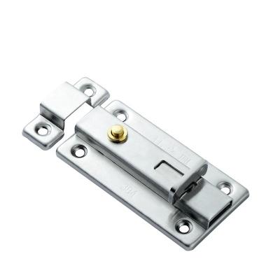 China Modern Self-lock 3-4inches Stainless Steel Flush Bolt For Aluminum Door for sale