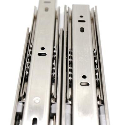 China Durable Custom Hydraulic Stainless Steel Cabinet Drawer Slide Rail for sale