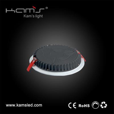 China Aluminum Alloy Kam 6 Inch Slim Led Downlight Round Slim Led Downlight for sale