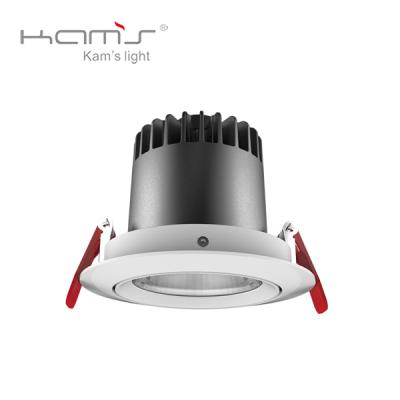 China Aluminum Adjustable Led Dimmable Downlight 5-40W COB Spot Light LED Ceiling Lamp For Market for sale