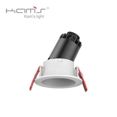 China 3/4/5 Inch Aluminum Mini Size High Lumen Saving Led Ceiling Spot Light Ra>95 Cob Spotlight Led Spotlight for sale