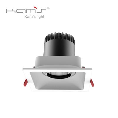 China European indoor buyers favorite 15 degree rotatable ceiling light gimbal led spotlight 10w for commercial lighting for sale