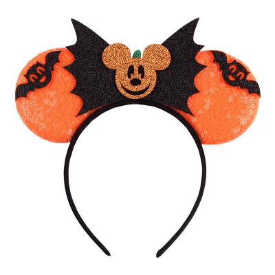 China New Ghost Mouse Environmental Friendly Headband Children's Halloween Cosplay Holiday Party Dress Up Hair Accessories for sale