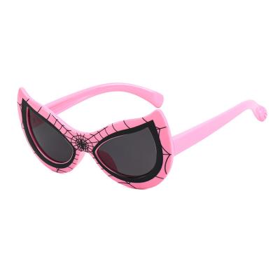 China Environmental Friendly Children's Sunglasses Cartoon Boys Girls Sunglasses Fashion Baby Kids Glasses for sale