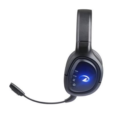 China Perfect Sound Professional Manufacturer Mobile Wireless No Delay Gaming Headset With Led Lights PC for sale