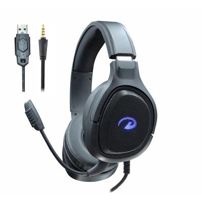 China Free Shipping 50mm Headset Earphone Game LED Lighting , OEM Led Light Up Gaming Headphones for sale