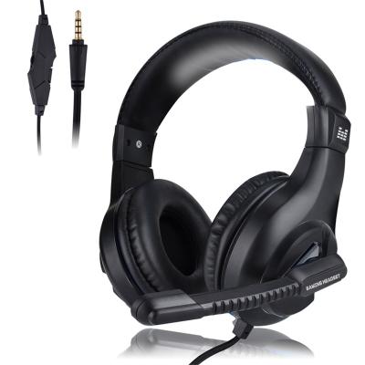 China Earphone Factory Selling 3.5mm Music Computer MIC Wired Headphones Headphones Aviva Headsets for sale