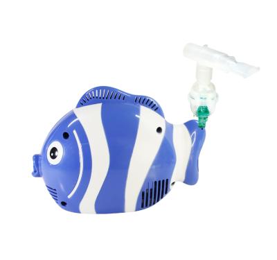 China For commercial & Home Use Baby Fish Nebulizer Pediatric Compressor Nebulizer Machine for sale