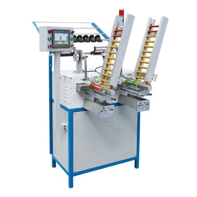 China automatic high speed double-spindle single-counting control unified tube replacement yarn winding machine zu verkaufen