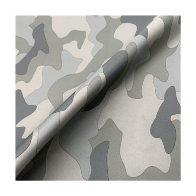 China 100%Polyester Softshell Fabric Waterproof Camouflage Softshell Dewspo Bonded Fabric For Garment for sale