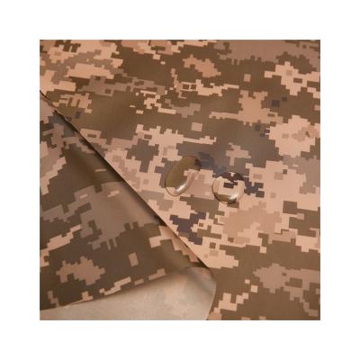 China 100% Waterproof Coating Polyester Camouflage Fabric Printing Waterproof Oxford Fabricc For Police for sale