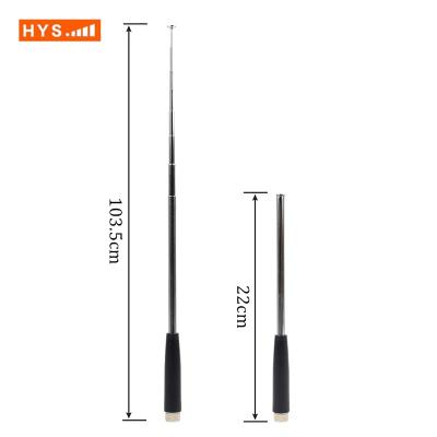 China Professional Two Way VHF CB Radio Telescopic Antenna 136-174MHZ for Baofeng HYS-155AT Walkie Talkie for sale