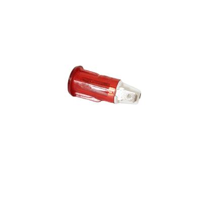 China Warehouse factory wholesale 2 pin round plasty warning light signal red led signal light for sale