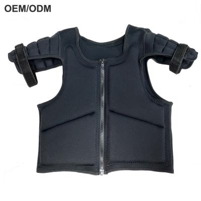 China OEM/ODM Children's Skiing Cycling Protective Snowboarding Sports Gear Body Armor Ski Chest Pads Bodyguard For Senior Youth for sale