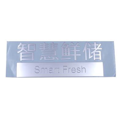 China Nickel Silver Nickel Electroforming Metal Logo Customized High Quality Production for sale