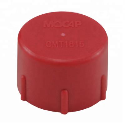 China All Industries MOCAP Thread Plastic Pipe Protective End Caps Threaded Stem Caps for sale