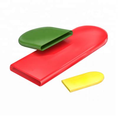 China Rectangular Vinyl Vinyl Round-end Ending Caps Grips Rubber Round Flat Sleeve End Cap for sale