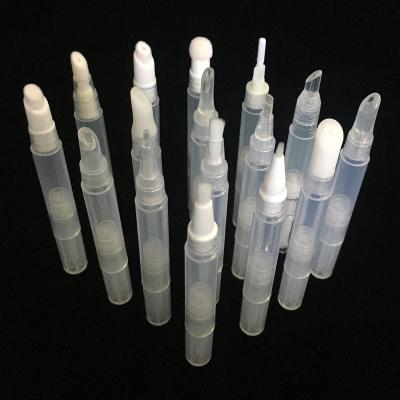 China Empty Packaging Tube Pen Applicator , Click Design Wholesale 2.3ml Cosmetics Pen Tube for sale