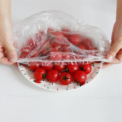 China Factory Wholesale Disposable Plastic-Elastic Disposable PE Bowl Cover Food Cover for sale